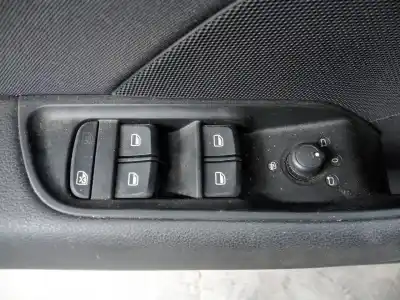 Peça sobressalente para automóvel em segunda mão botão / interruptor elevador vidro dianteiro esquerdo por audi a3 sportback (8vf) 35 tfsi s line referências oem iam 