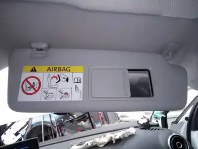Peça sobressalente para automóvel em segunda mão para-sol direito por audi a3 sportback (8vf) 35 tfsi s line referências oem iam 