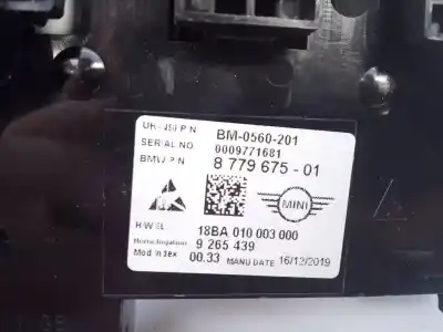 Peça sobressalente para automóvel em segunda mão quadrante por mini mini 5-trg. (f55) cooper referências oem iam 877967501 e3-a2-50-3 9265439