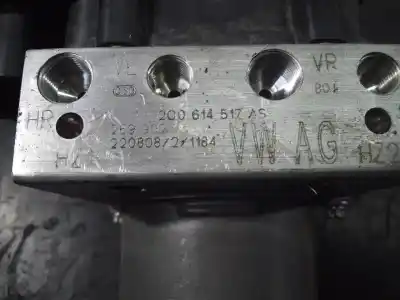 Peça sobressalente para automóvel em segunda mão abs por skoda fabia active referências oem iam 2q0614517as p3-b8-28-2 