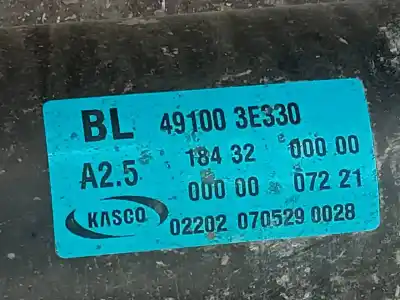 Автозапчасти б/у центральная трансмиссия за kia sorento i (jc) 2.5 crdi ссылки oem iam 491003e330 p1-a1-19 1843200000 Автозапчасти б/у центральная трансмиссия за kia sorento i (jc) 2.5 crdi ссылки oem iam 491003e330 p1-a1-19 1843200000