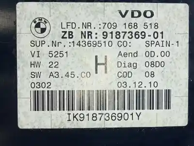 Peça sobressalente para automóvel em segunda mão quadrante por bmw serie 3 touring (e91) 330d referências oem iam 918736901 e3-a2-24-2 709168518