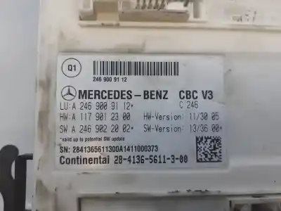 Автозапчастина б/у електронний модуль для mercedes-benz clase a (w176) a 220 cdi blueefficiency (176.003) посилання на oem iam a2469009112  2841365611300