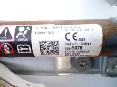 Second-hand car spare part front right curtain airbag for opel corsa d selective oem iam references 39045978 e2-b6-50-2 