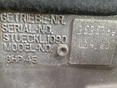 Pezzo di ricambio per auto di seconda mano riduttore per jaguar xf pure riferimenti oem iam 8hp45 m1-a2-133 014160