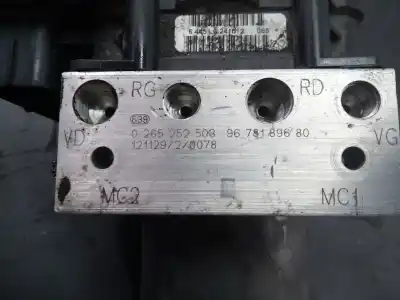 Pezzo di ricambio per auto di seconda mano abs per citroen ds5 desire hybrid4 riferimenti oem iam 9678189680 p3-b8-22-1 0265252503