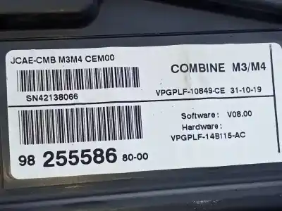 Автозапчасти б/у приборная доска за citroen c-elysée origins ссылки oem iam 9825558680 e3-b2-19-2 