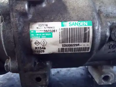 Second-hand car spare part air conditioning compressor for dacia duster ambiance 4x2 oem iam references 926006229r p3-a1-12-2 15013603061