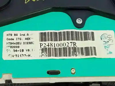 Peça sobressalente para automóvel em segunda mão quadrante por dacia duster ambiance 4x2 referências oem iam p248100027r e2-a1-44-3 