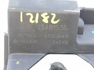Second-hand car spare part trunk lock for opel corsa e selective oem iam references 13481535 e2-b6-65-1 430036418