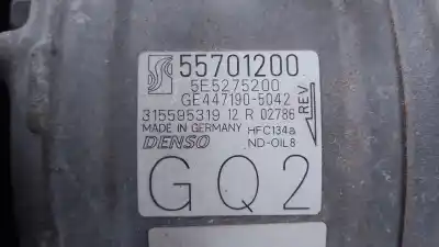 Peça sobressalente para automóvel em segunda mão compressor de ar condicionado a/a a/c por opel corsa e selective referências oem iam   