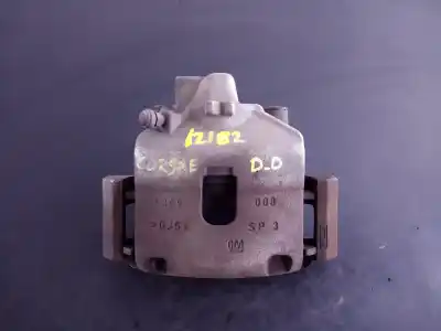 Peça sobressalente para automóvel em segunda mão pinça de travão dianteira direita por opel corsa e selective referências oem iam 