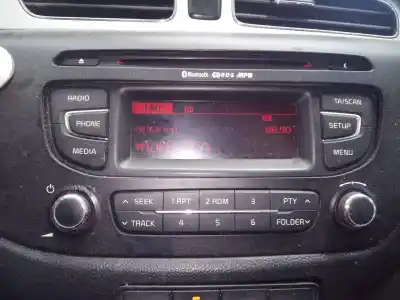 Piesă de schimb auto la mâna a doua sistem audio / cd radio casetofon pentru kia cee´d drive referințe oem iam   