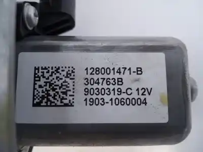 Second-hand car spare part driver left window regulator for renault zoe bose oem iam references 128001471b e1-a1-40-1 9030319c