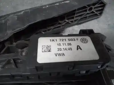 Автозапчастина б/у педаль акселератора для seat leon (1p1) reference посилання на oem iam 1k1721503p  
