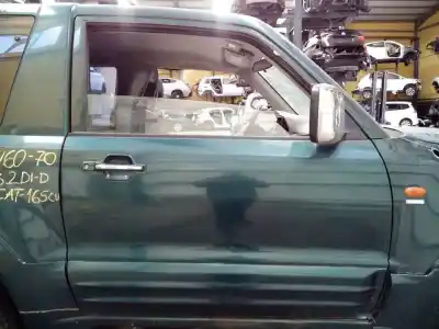 Автозапчастина б/у передні праві двері для mitsubishi montero (v60/v70) 3.2 di-d avance посилання на oem iam 