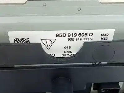 Pezzo di ricambio per auto di seconda mano sistema di navigazione gps per porsche macan (typ ) s diesel riferimenti oem iam 95b035036e e3-b6-54-5 95b919606d