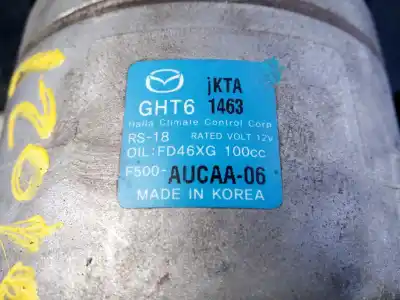 Peça sobressalente para automóvel em segunda mão compressor de ar condicionado a/a a/c por mazda 6 lim. (gh) (.2012->) luxury referências oem iam f500aucaa06 p3-a1-33-3 jkta1463