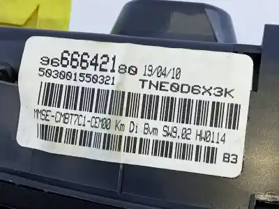 Peça sobressalente para automóvel em segunda mão quadrante por peugeot 308 access referências oem iam 9666642180 e3-b2-24-4 503001550321