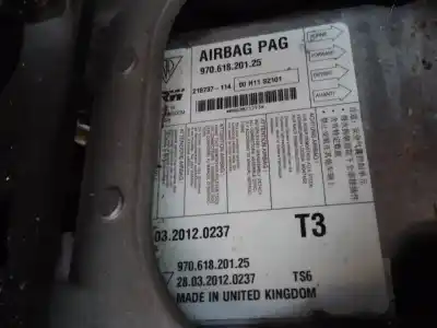 Peça sobressalente para automóvel em segunda mão kit airbag por porsche panamera 4 s referências oem iam 97061820125  280320120237