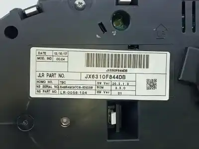 Tweedehands auto-onderdeel instrumentenpaneel voor jaguar xf pure oem iam-referenties jx6310f844db  