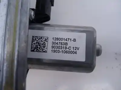 Second-hand car spare part driver left window regulator for renault zoe bose oem iam references 128001471b e1-a1-44-2 304763b