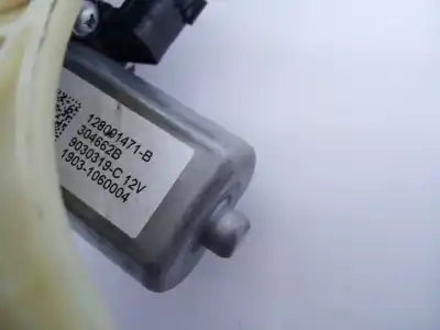 Second-hand car spare part driver left window regulator for renault zoe bose oem iam references 128001471b e1-a1-28-1 304662b