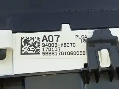 Peça sobressalente para automóvel em segunda mão quadrante por kia rio (yb) concept referências oem iam 94003h8070 e3-a3-24-1 170107