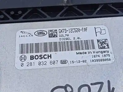 Second-hand car spare part ecu engine control for land rover evoque hse oem iam references gx7312c520faf e3-b3-18-1 0281032607