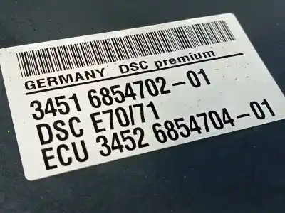 Peça sobressalente para automóvel em segunda mão abs por bmw x5 (e70) xdrive40d referências oem iam 34516780126 p3-a8-24-3 0265250396