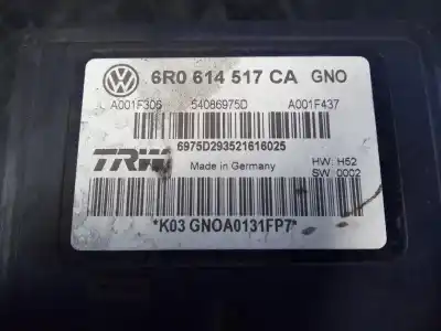 Peça sobressalente para automóvel em segunda mão abs por skoda rapid active referências oem iam 6r0614517ca p3-b8-29-1 xda2121228