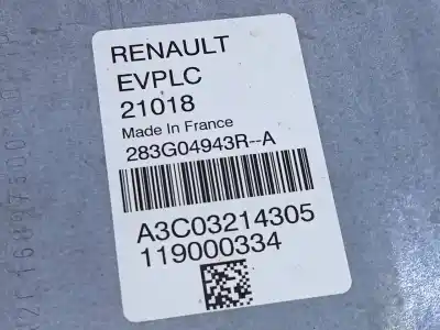 Second-hand car spare part automatic gearbox control unit for renault zoe bose oem iam references 283g04943r e2-a1-40-2 