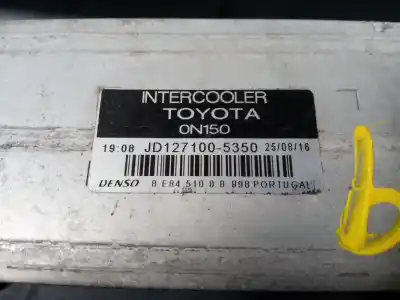 Peça sobressalente para automóvel em segunda mão intercooler por toyota auris active referências oem iam jd1271005350 p2-a11-12 