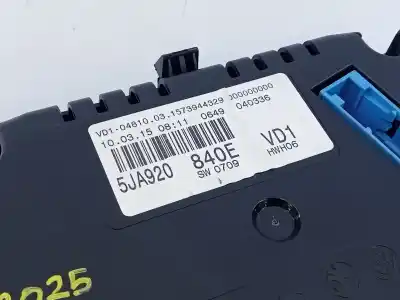Second-hand car spare part dashboard for skoda spaceback (5h) active oem iam references 5ja920840e e2-a1-37-1  Second-hand car spare part dashboard for skoda spaceback (5h) active oem iam references 5ja920840e e2-a1-37-1