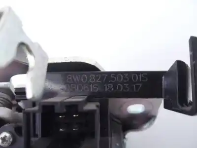 Peça sobressalente para automóvel em segunda mão fechadura do mala por audi a5 cabriolet (f57) advanced quattro referências oem iam 8w082750301s e1-a5-31-2 