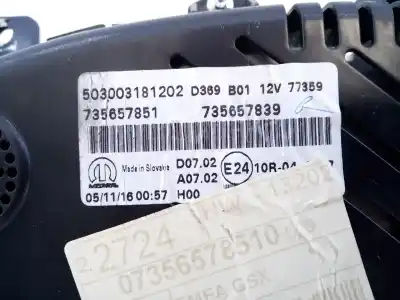 Peça sobressalente para automóvel em segunda mão quadrante por jeep renegade limited 4wd referências oem iam 735657851 e3-b6-23-1 735657839