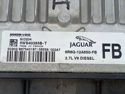 Автозапчасти б/у блок управления двигателем за jaguar s-type 2.7 v6 diesel cat ссылки oem iam 6r8q12a650fb e3-b3-54-2 5ws40385bt