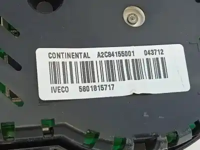 Автозапчасти б/у приборная доска за iveco daily ka ka 35 s... radstand 3000 ссылки oem iam 5801815717 e3-b6-42-1 a2c84155001