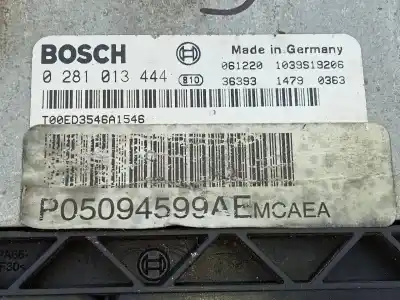 Second-hand car spare part ecu engine control for jeep compass limited oem iam references p05094599ae e3-b6-22-2 0281013444