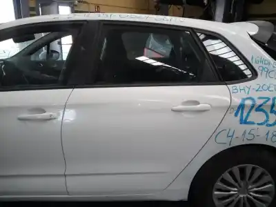 Peça sobressalente para automóvel em segunda mão porta do automóvel traseira esquerda por citroen c4 lim. feel edition referências oem iam 