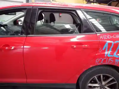 Second-hand car spare part rear left door for ford focus turn. titanium oem iam references 