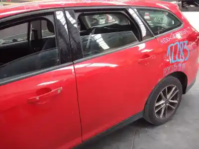 Second-hand car spare part rear left door for ford focus turn. titanium oem iam references   