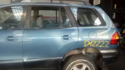 Peça sobressalente para automóvel em segunda mão porta do automóvel traseira esquerda por hyundai santa fe (sm) 2.0 gls crdi referências oem iam 