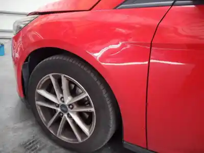 Second-hand car spare part left front fin for ford focus turn. titanium oem iam references   