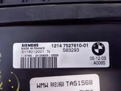 Автозапчасти б/у блок управления двигателем за mini mini (r50,r53) one ссылки oem iam 7540904 e3-a2-35-3 s118012001n