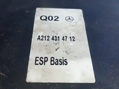 İkinci el araba yedek parçası abs için mercedes clase e (w212) lim. 220 cdi blueefficiency (212.002) oem iam referansları a2124314712  0265236359