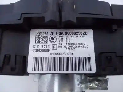 Peça sobressalente para automóvel em segunda mão fita do airbag por citroen c4 lim. feel edition referências oem iam 98000238zd e3-b2-36-2 