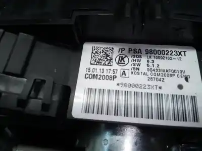 Автозапчасти б/у кольцо подушки безопасности за CITROEN DS4 Sport ссылки OEM IAM 98000223XT  