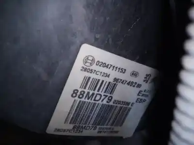 Peça sobressalente para automóvel em segunda mão servo freio por citroen c4 lim. feel edition referências oem iam 9674749280