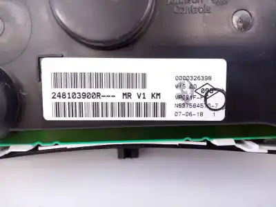 Second-hand car spare part dashboard for dacia dokker essential oem iam references 248103900r e2-a1-28-7 